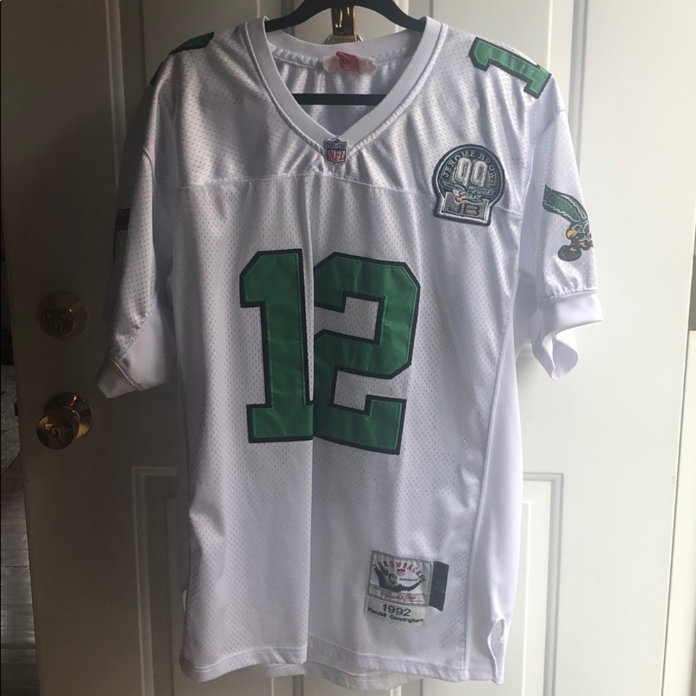 Handsewn throwback Randall Cunningham NFL jersey